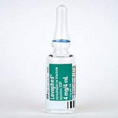 Levophed (norepinefrin) ampull